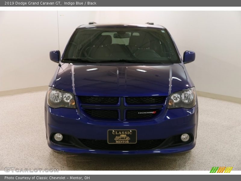 Indigo Blue / Black 2019 Dodge Grand Caravan GT