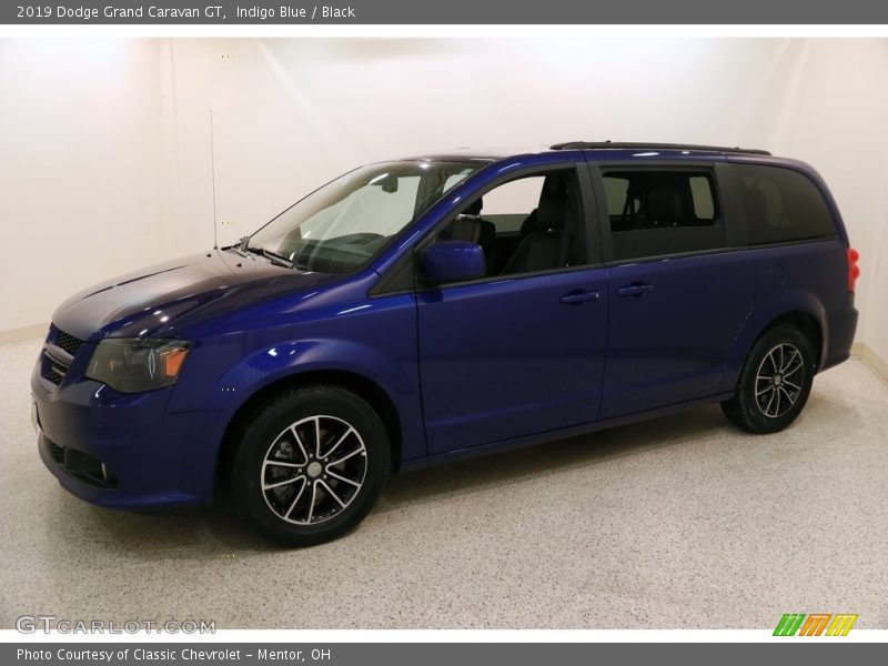 Indigo Blue / Black 2019 Dodge Grand Caravan GT