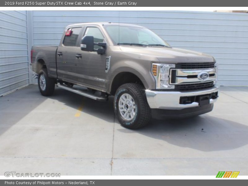 Stone Gray / Earth Gray 2019 Ford F250 Super Duty STX Crew Cab 4x4
