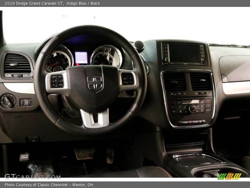 Indigo Blue / Black 2019 Dodge Grand Caravan GT