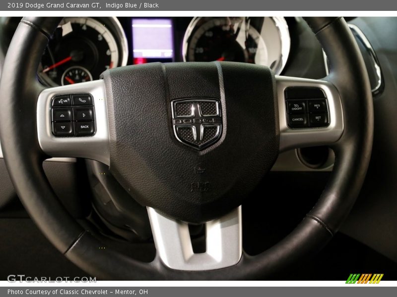 Indigo Blue / Black 2019 Dodge Grand Caravan GT