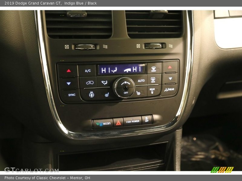 Indigo Blue / Black 2019 Dodge Grand Caravan GT