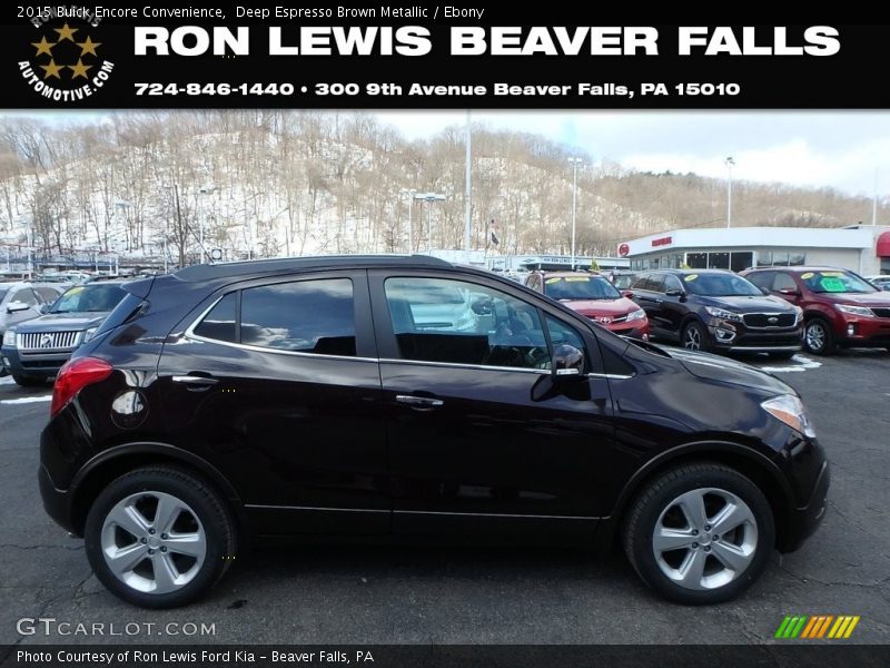 Deep Espresso Brown Metallic / Ebony 2015 Buick Encore Convenience