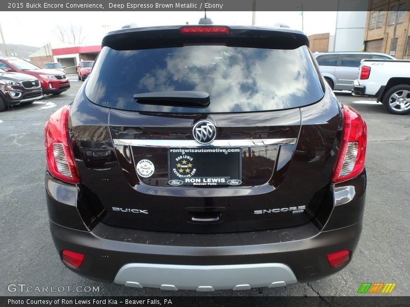 Deep Espresso Brown Metallic / Ebony 2015 Buick Encore Convenience