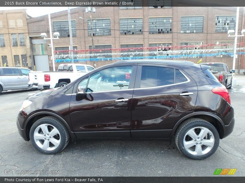 Deep Espresso Brown Metallic / Ebony 2015 Buick Encore Convenience