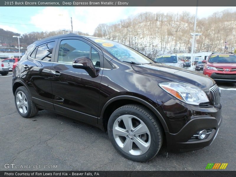 Deep Espresso Brown Metallic / Ebony 2015 Buick Encore Convenience