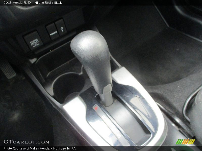 Milano Red / Black 2015 Honda Fit EX