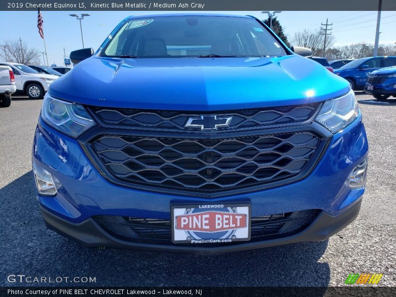 Kinetic Blue Metallic / Medium Ash Gray 2019 Chevrolet Equinox LS