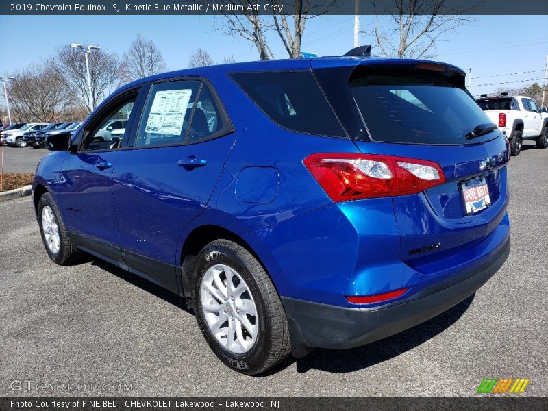 Kinetic Blue Metallic / Medium Ash Gray 2019 Chevrolet Equinox LS