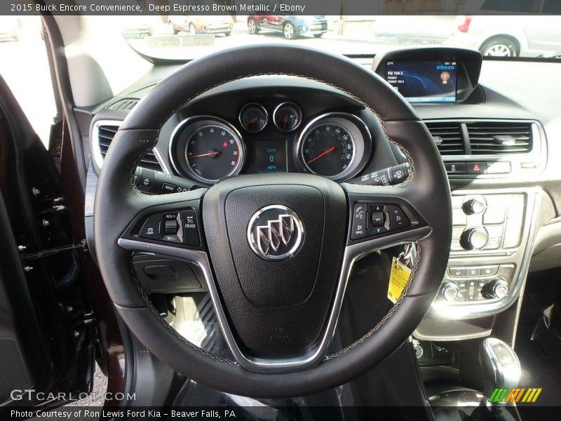Deep Espresso Brown Metallic / Ebony 2015 Buick Encore Convenience