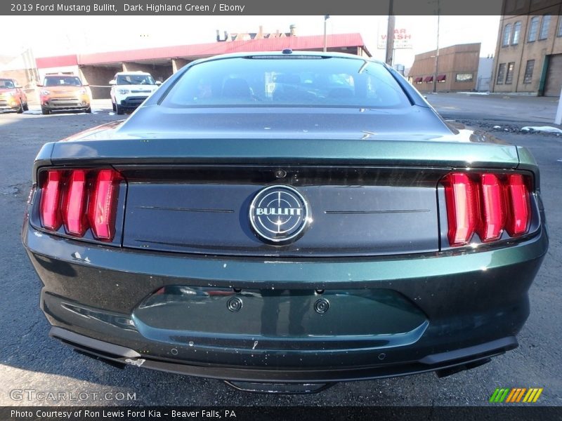Dark Highland Green / Ebony 2019 Ford Mustang Bullitt