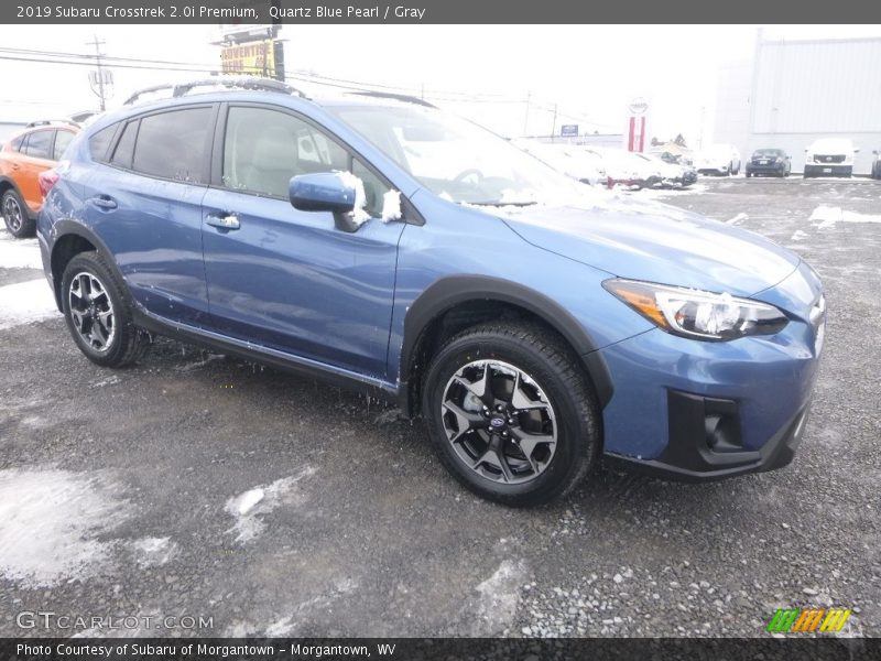 Quartz Blue Pearl / Gray 2019 Subaru Crosstrek 2.0i Premium