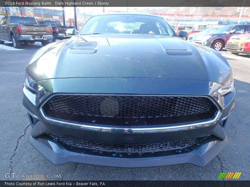Dark Highland Green / Ebony 2019 Ford Mustang Bullitt
