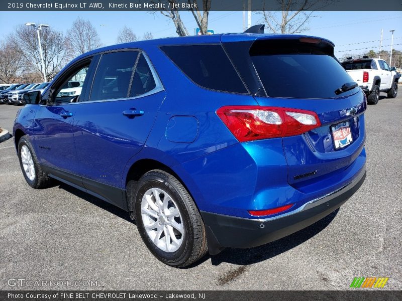 Kinetic Blue Metallic / Jet Black 2019 Chevrolet Equinox LT AWD