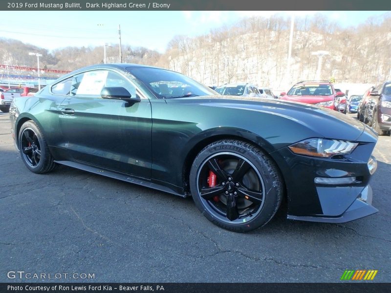 Front 3/4 View of 2019 Mustang Bullitt