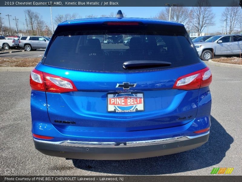 Kinetic Blue Metallic / Jet Black 2019 Chevrolet Equinox LT AWD