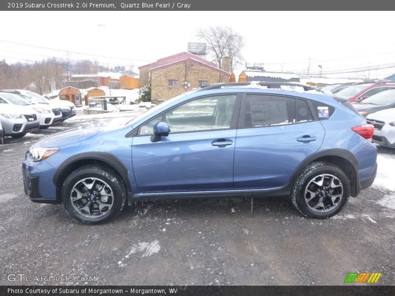 Quartz Blue Pearl / Gray 2019 Subaru Crosstrek 2.0i Premium