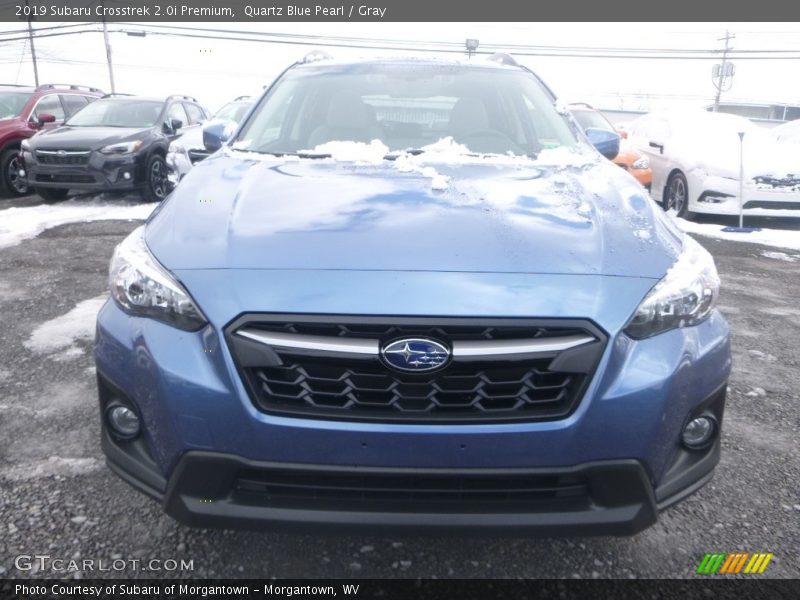 Quartz Blue Pearl / Gray 2019 Subaru Crosstrek 2.0i Premium