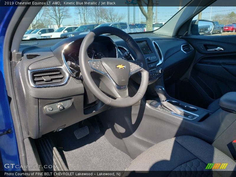 Kinetic Blue Metallic / Jet Black 2019 Chevrolet Equinox LT AWD