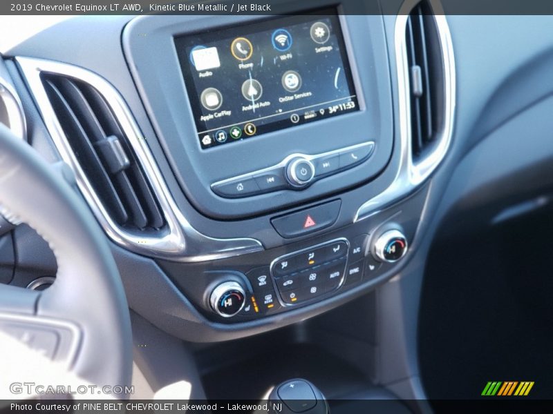 Kinetic Blue Metallic / Jet Black 2019 Chevrolet Equinox LT AWD