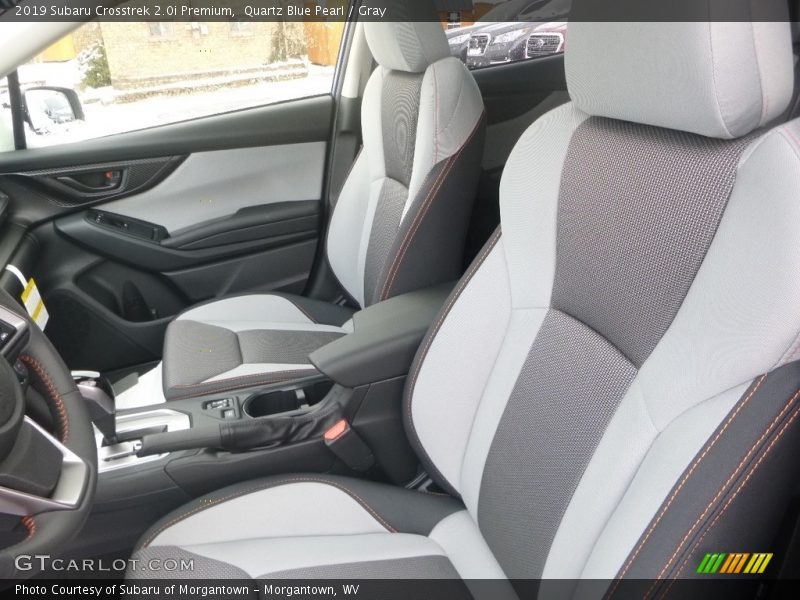 Quartz Blue Pearl / Gray 2019 Subaru Crosstrek 2.0i Premium