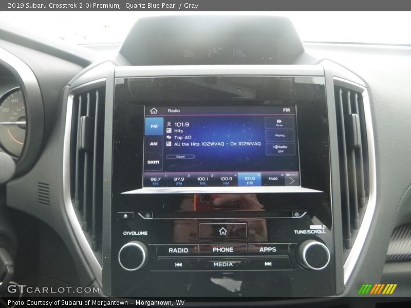 Quartz Blue Pearl / Gray 2019 Subaru Crosstrek 2.0i Premium