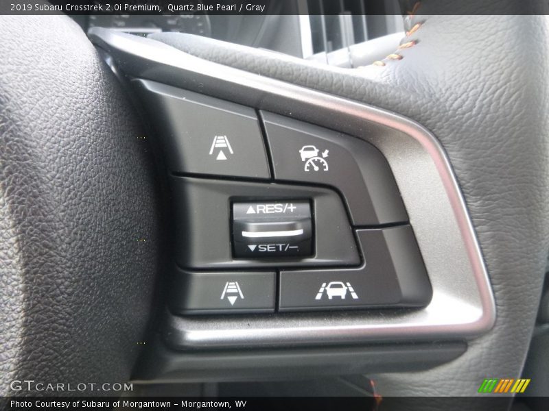 Quartz Blue Pearl / Gray 2019 Subaru Crosstrek 2.0i Premium