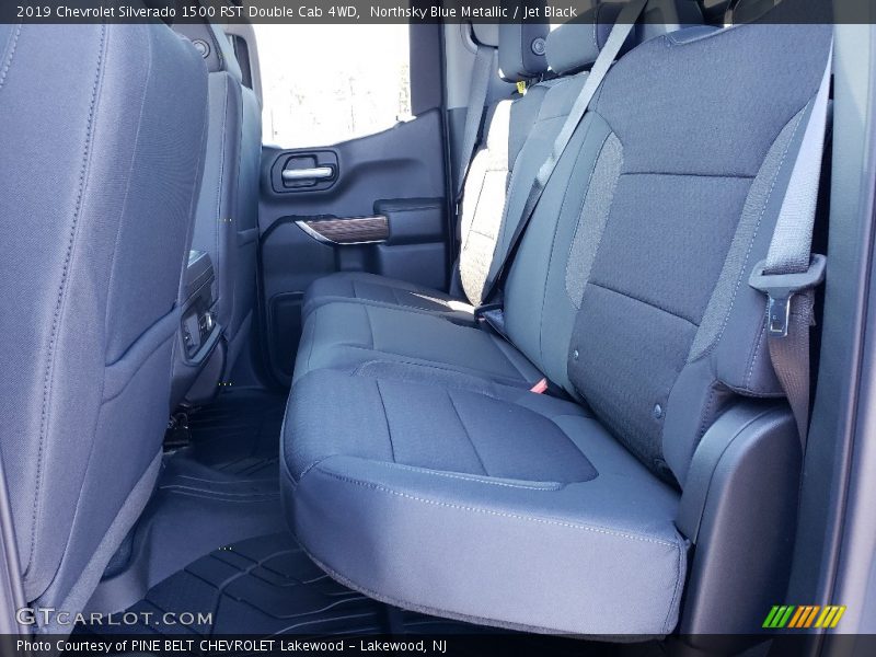 Northsky Blue Metallic / Jet Black 2019 Chevrolet Silverado 1500 RST Double Cab 4WD