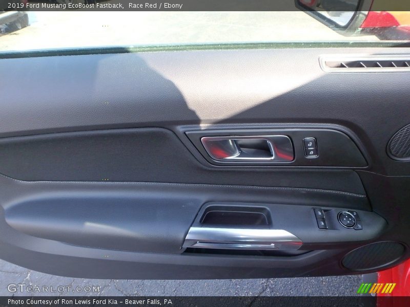 Race Red / Ebony 2019 Ford Mustang EcoBoost Fastback