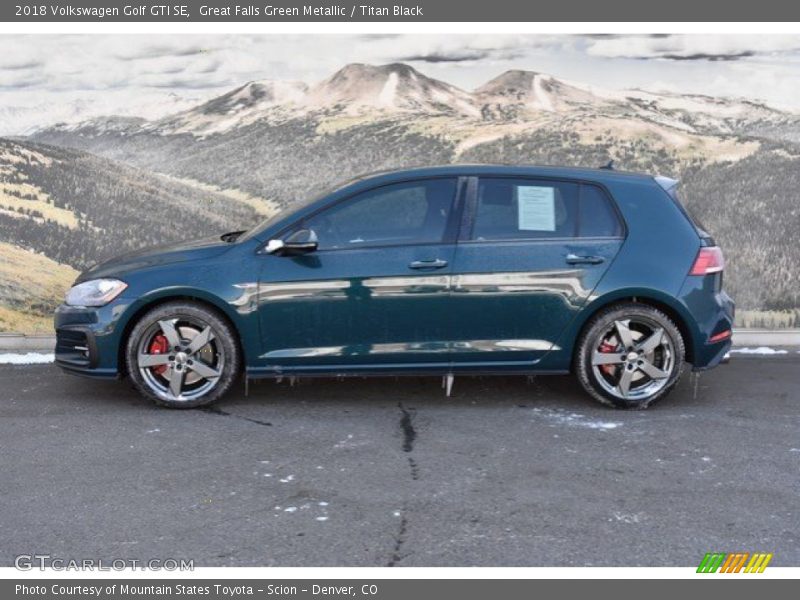  2018 Golf GTI SE Great Falls Green Metallic