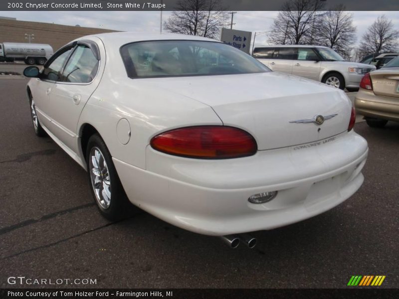 Stone White / Taupe 2002 Chrysler Concorde Limited
