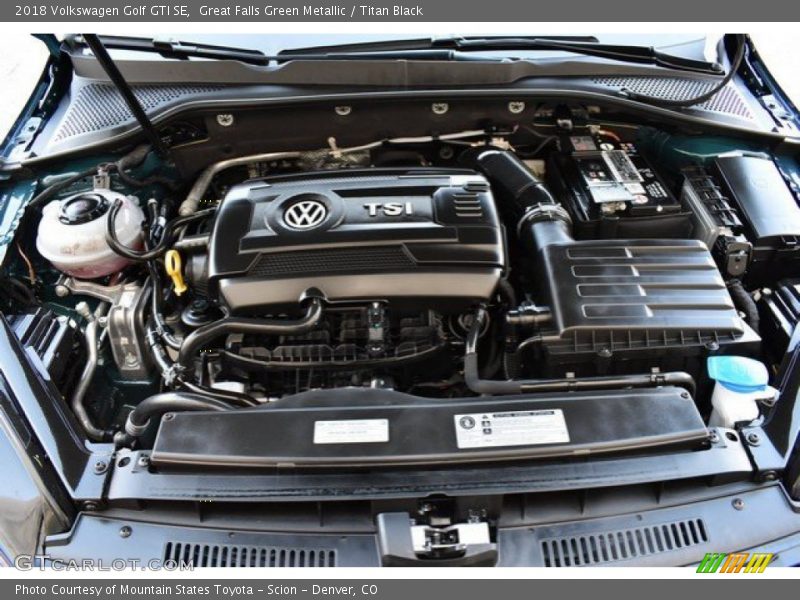  2018 Golf GTI SE Engine - 2.0 Liter TSI Turbocharged DOHC 16-Valve VVT 4 Cylinder