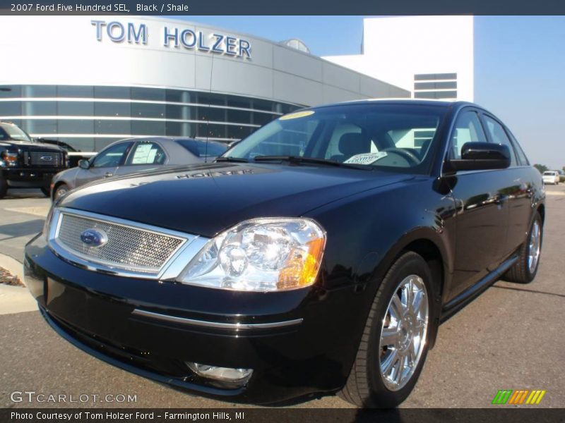 Black / Shale 2007 Ford Five Hundred SEL
