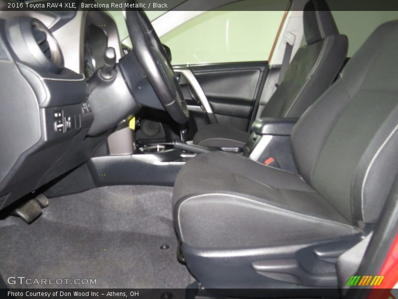 Barcelona Red Metallic / Black 2016 Toyota RAV4 XLE