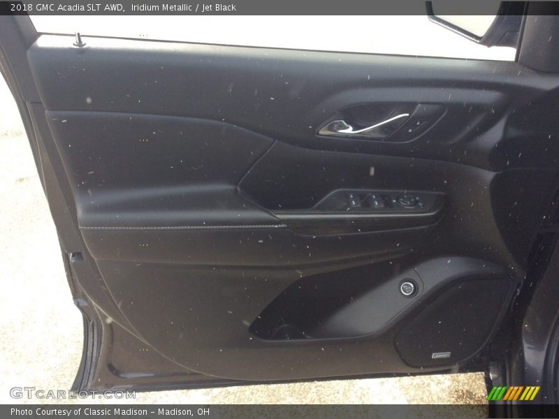 Iridium Metallic / Jet Black 2018 GMC Acadia SLT AWD