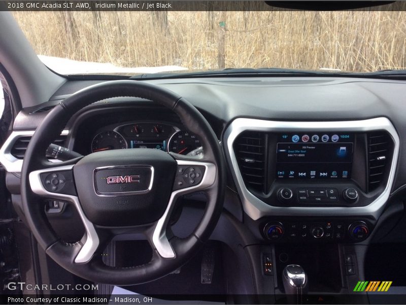 Iridium Metallic / Jet Black 2018 GMC Acadia SLT AWD