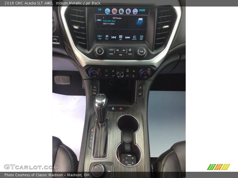 Iridium Metallic / Jet Black 2018 GMC Acadia SLT AWD