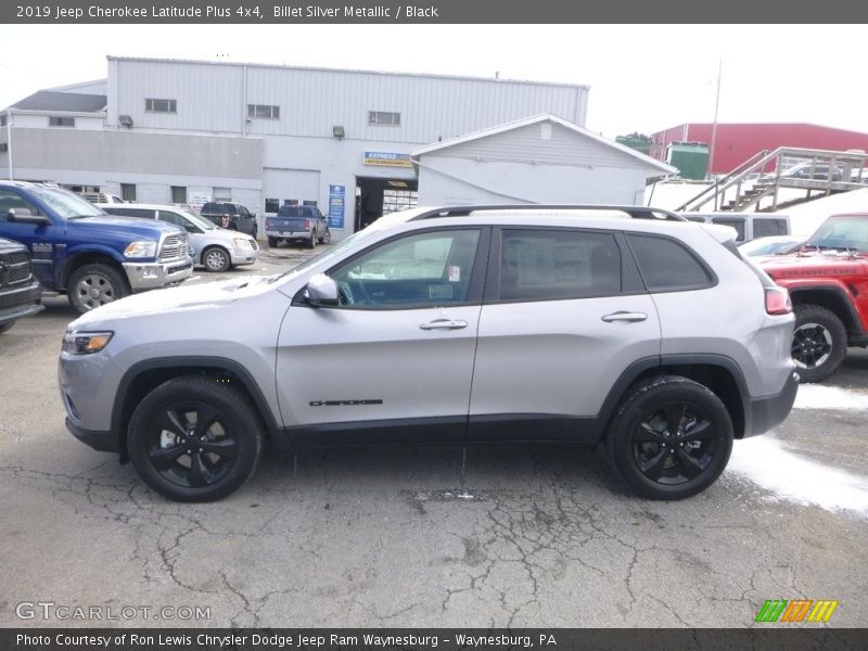 Billet Silver Metallic / Black 2019 Jeep Cherokee Latitude Plus 4x4