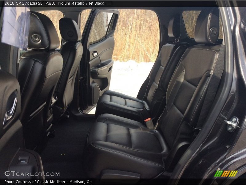 Iridium Metallic / Jet Black 2018 GMC Acadia SLT AWD