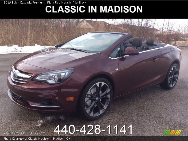 Rioja Red Metallic / Jet Black 2019 Buick Cascada Premium