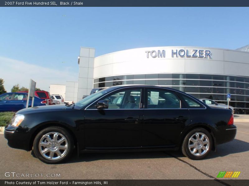 Black / Shale 2007 Ford Five Hundred SEL