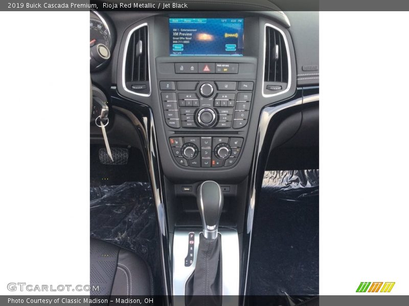 Controls of 2019 Cascada Premium