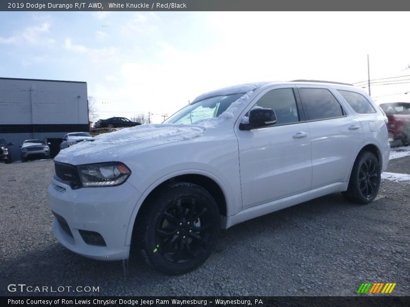 White Knuckle / Red/Black 2019 Dodge Durango R/T AWD