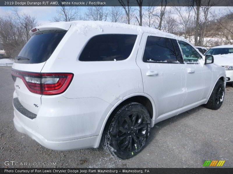 White Knuckle / Red/Black 2019 Dodge Durango R/T AWD