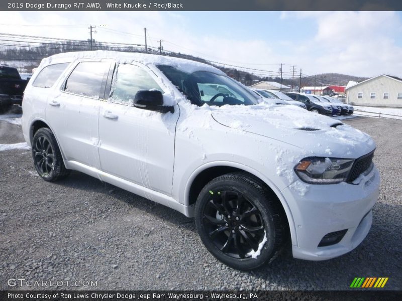 White Knuckle / Red/Black 2019 Dodge Durango R/T AWD