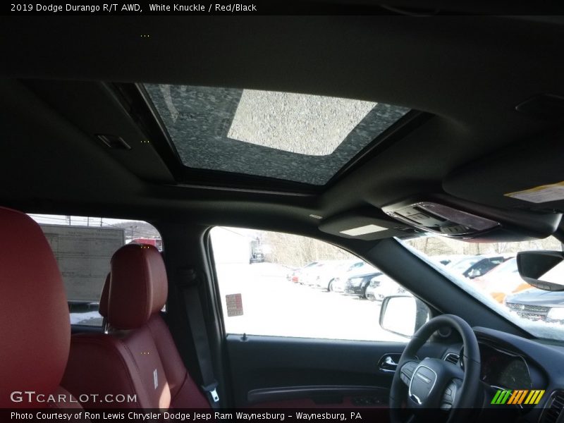 White Knuckle / Red/Black 2019 Dodge Durango R/T AWD