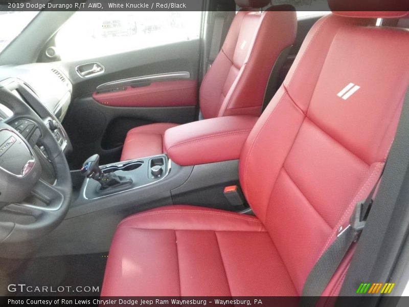 White Knuckle / Red/Black 2019 Dodge Durango R/T AWD
