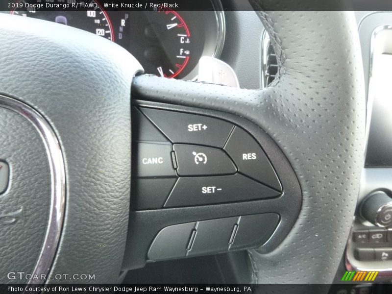 White Knuckle / Red/Black 2019 Dodge Durango R/T AWD