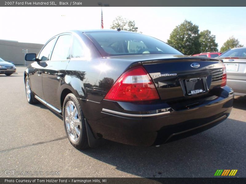 Black / Shale 2007 Ford Five Hundred SEL