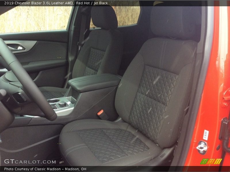 Red Hot / Jet Black 2019 Chevrolet Blazer 3.6L Leather AWD